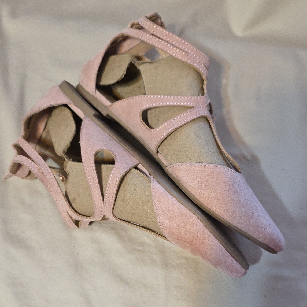 LC Lauren Conrad Pink Flats - Picture 6 of 11